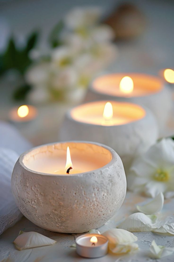 Romantic Aroma Candles Desighn
